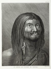 Un Homme De L'Entree De Nootka.