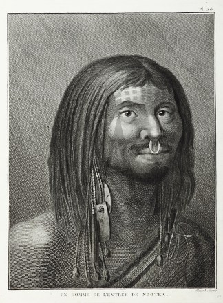 Un Homme De L’Entree De Nootka. Canada