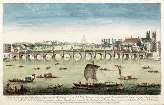 Vista en Perspectiva del famoso puente d… England