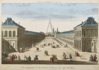 Vue perspective de la Carriere de Nancy … France & Monaco