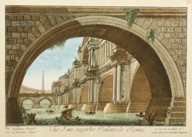 Vue d’un superbe Pallais de Rome. VUE OPTICS Vue d'un superbe Pallais de Rome.
