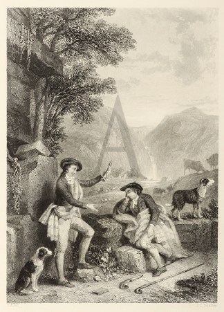 The Gentle Shepherd. Act 1. Scene 1. Dogs