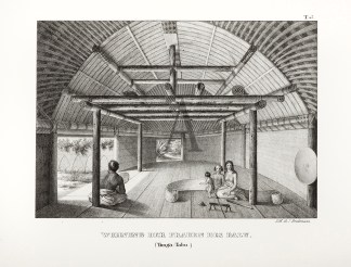 Wohnung der Frauen des Palu. PACIFIC