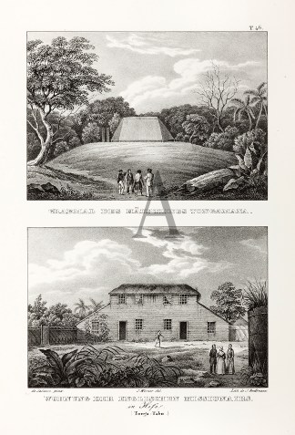 Grabmal des Hauptlings Tongamana. Wohnun… PACIFIC