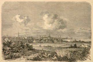 General View Of Copenhagen. Scandinavia