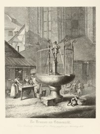 Der Brunnen am Gansemarkt. Von Pankratz Lebenoff in Bronz gegofsen zu Nurnberg 1558. Architecture Der Brunnen am Gansemarkt. Von Pankratz Lebenoff in Bronz gegofsen zu Nurnberg 1558.
