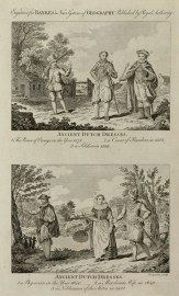 Ancient Dutch Dresses. Belgium & Holland