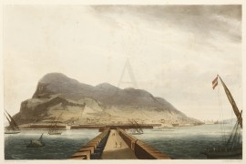 View of Gibraltar Spain & Portugal View of Gibraltar