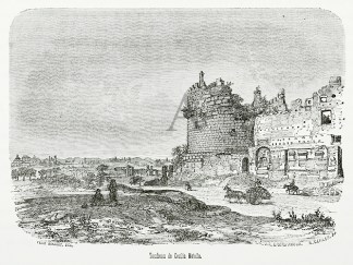 Tombeau de Cecilia Metella Italy