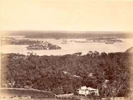 Parramatta River from Berry’s Bay. Australian photographs Parramatta River from Berry's Bay.