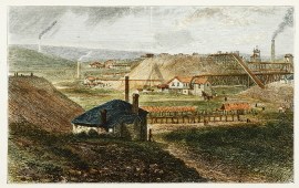 Burra Burra Mine (Looking South). South Australia - Country