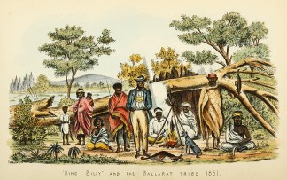King Billy and the Ballarat Tribe 1851. First Nations History