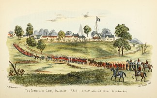 The Government Camp, Ballarat 1854, Troo… Regional