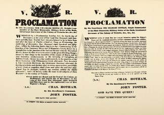 V.R. Proclamation. Australiana (General)