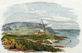 The Burwood Copper-Smelting Works.