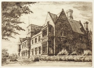 [St Peter’s Old School House.] Australian Printmakers