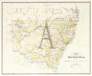 Map of New South Wales New South Wales