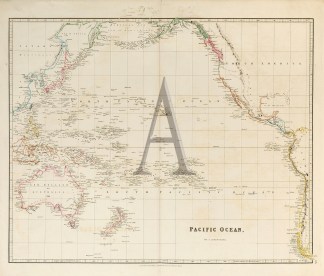 Pacific Ocean, by J. Arrowsmith. Pacific (General)