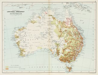Distribution of Live-Stock Throughout Au… Australia (General)