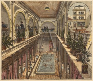 The New Turkish Baths, Bligh Street. AUSTRALIA