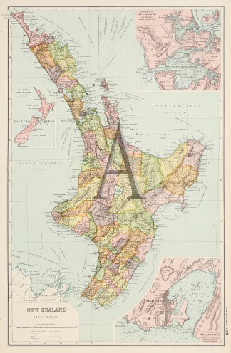 New Zealand North Island. NEW ZEALAND