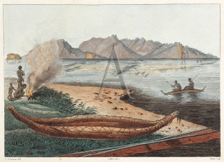 Terre De Diemen. Navigation. Vue de la C… ABORIGINES