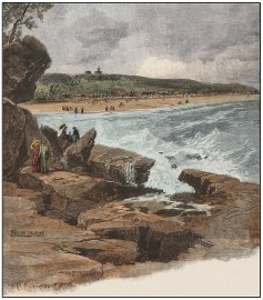 The Ocean Beach, Manly.