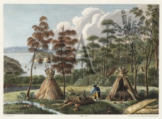 Terre De Diemen: Ile Maria. Tombeaux des… Tasmania