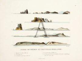Terre de Diemen et Nouvelle-Hollande.