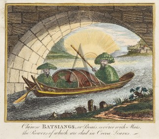 Chinese Batsiangs, or Boats covered with… China