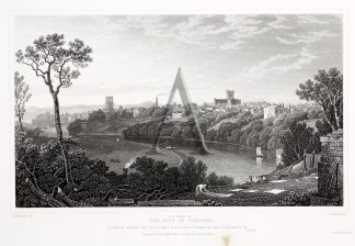 S.E. View of the City of Chester England