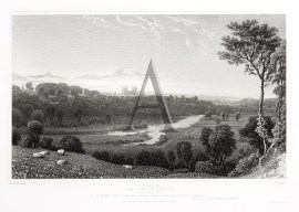 N.W. View of the City of Exeter