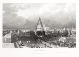 S.W. View of the City of York