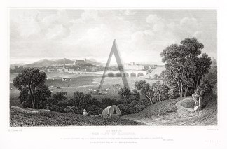 S.E. View of the City of Carlisle England