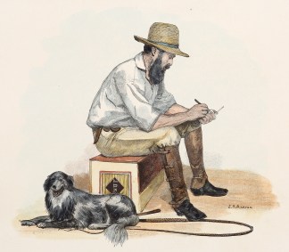 An Old-Time Squatter. Australiana (General)