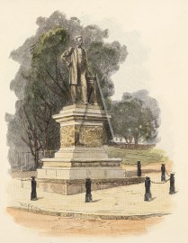 Mort's Statue, Macquarie Place.