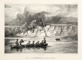 Prise de l'Ours Kamtschatka dans la baie d'Avatsha.