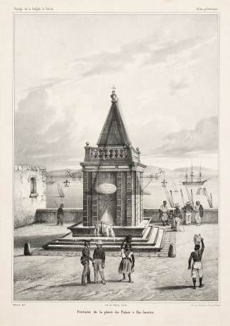 Fontaine de la place du Palais a  Rio-Ja… South America