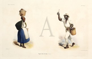 Negres libres de Lima. (Perou) South America