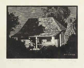 Cattleman’s hut. Australian Printmakers