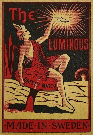 The Luminous. MATCHBOX LABELS