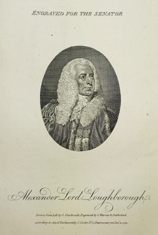 Alexander Lord Loughborough. non-Australia Portraits