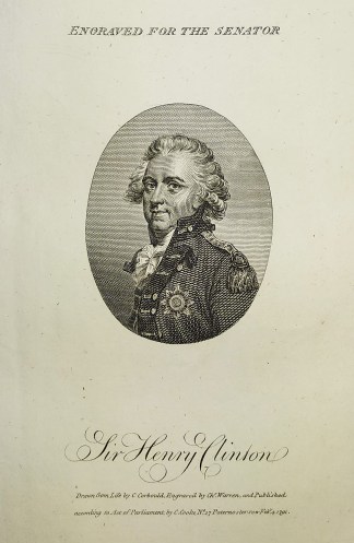 Sir Henry Clinton. non-Australia Portraits