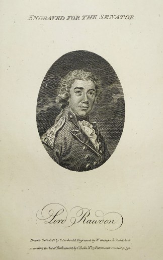 Lord Rawdon. non-Australia Portraits Lord Rawdon. non-Australia Portraits