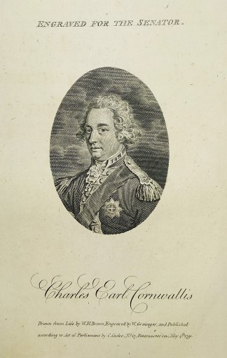 Charles Earl Cornwallis. non-Australia Portraits