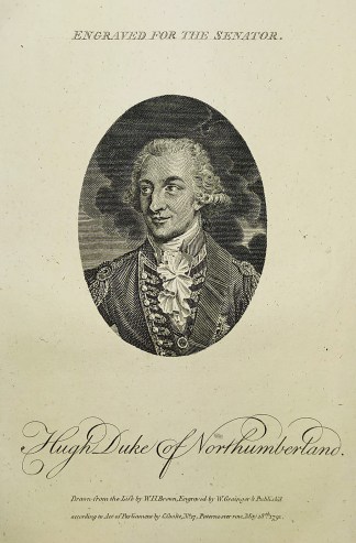 Hugh Duke of Northumberland. non-Australia Portraits