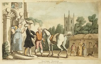 Doctor Syntax Setting out on his tour to… Comical