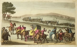 Doctor Syntax at a review. Comical