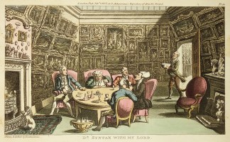 Doctor Syntax with my lord. Comical