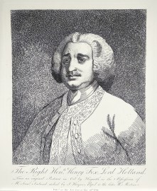 The Right Hon Henry Fox Lord Holland